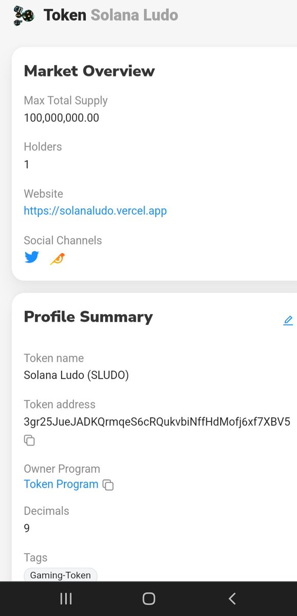 💝💝Finally the $SLUDO token has been updated 💝💝

Official Token Address:-  
 3gr25JueJADKQrmqeS6cRQukvbiNffHdMofj6xf7XBV5

People who have sent Golden Pass in Dev Wallet.  They will start receiving SLUDO tokens from tomorrow

🥳 1 SLUDO Token= 1 Free Mint

#nfts #NFTCommunity