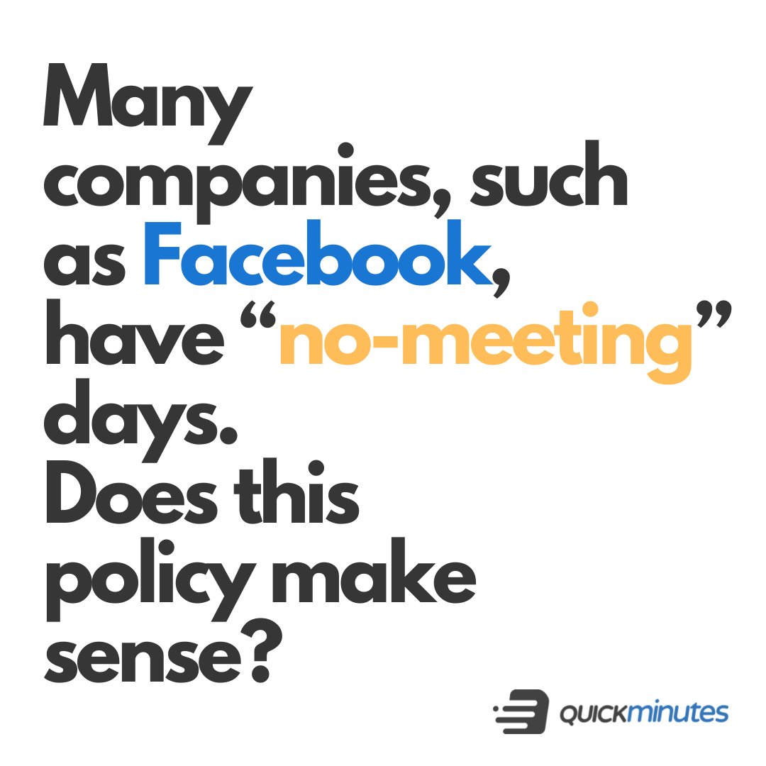 quick_minutes's tweet image. In Europe, the typical worker spends the equivalent of 23 days a year sitting through sometimes meaningless meeting agendas. 

Be the person to start organising meetings with a pre-planned agenda and an effective tool to make decisions.

Try QuickMinutes.com now ✅
