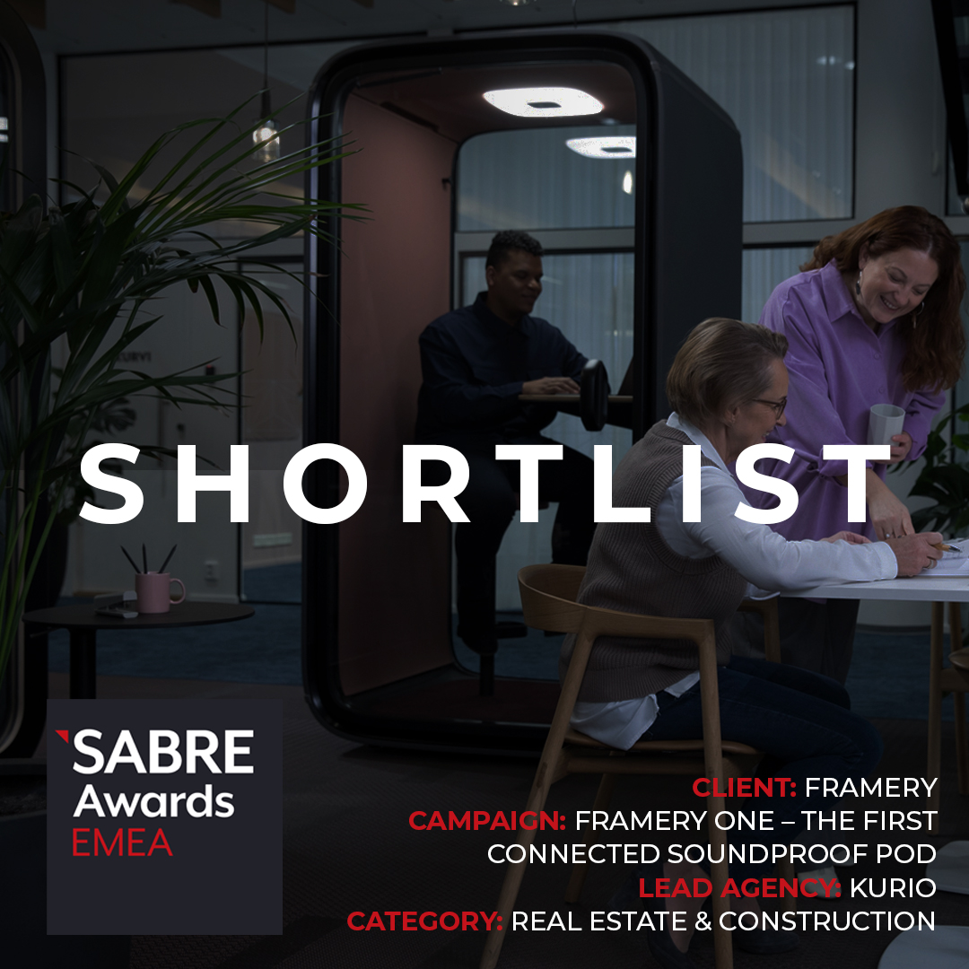 A year ago had the privilege to judge the SABREs. 

This year, enjoying the jury work of others.

Thx jury! Thx client! Thx team!

Shortlist: provokemedia.com/events-awards/…

#SABREAwards