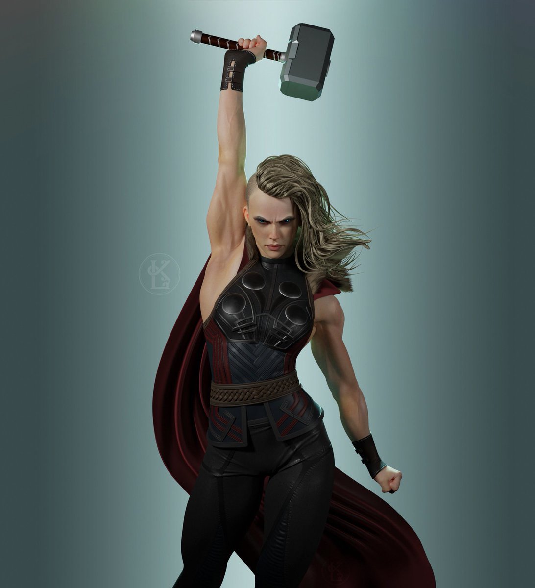 RT @TheKingsletter: Can’t wait to see The Mighty Thor throw Mjolnir around in #ThorLoveAndThunder #Thor https://t.co/b13YIfai6M