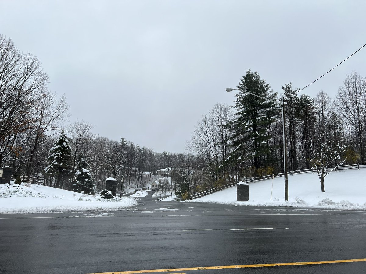 SolomonSyed's tweet image. Some scenes in Saratoga Co. this AM… #snow #WhereIsSpring
