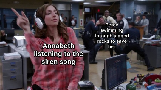 cpr781's tweet photo. Since I've been binging Brooklyn 99 this felt right #SeaOfMonstersWeek https://t.co/N9EUwLsLdV