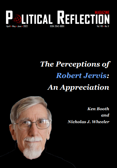 PR_Magazine's tweet image. New Issue
The 31st issue is now online, featuring papers by Ken Booth[@KobBooth] and Nicholas J. Wheeler [@WheelerICCS], Sreemoyee Sarkar, Desiree di Marco[@Desireedi_], Sharifullah Dorani[@DrSDorani], Tugche Veys, Linjie Lee, Taylor Wilson, Jawad Ahmed. 

politicalreflectionmagazine.com