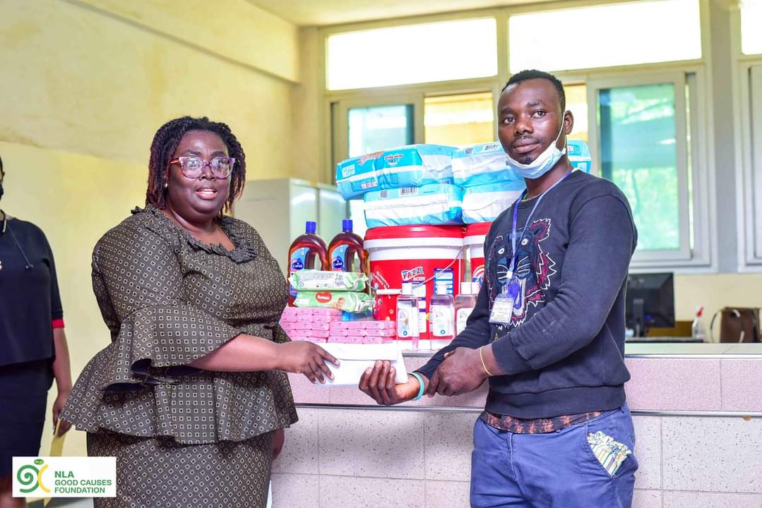NLA_goodcauses's tweet photo. The NLA GOOD CAUSES FOUNDATION SUPPORTS BABY NSOH at the Tamale Teaching Hospital who was born with 
Spinal Bifida. https://t.co/bTPjlHKDOl