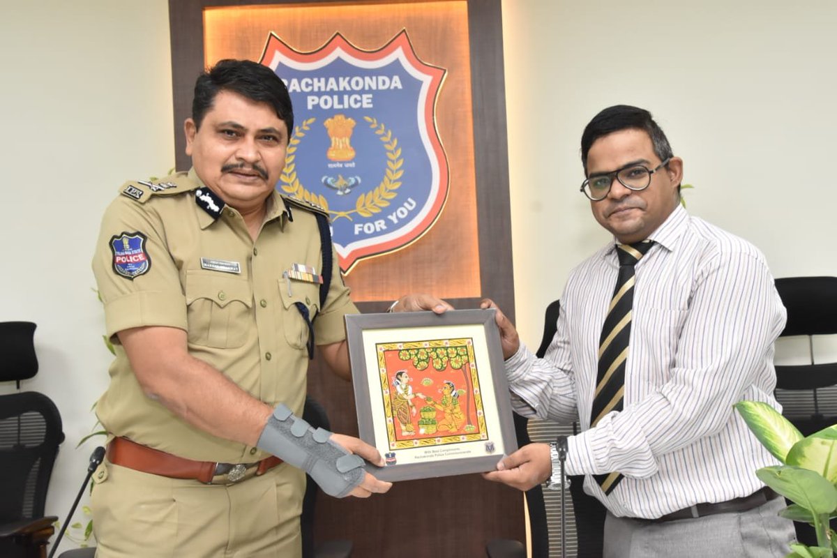 <a href="/TelanganaDGP/">DGP TELANGANA POLICE</a> <a href="/TelanganaCOPs/">Telangana Police</a> <a href="/cyberabadpolice/">Cyberabad Police</a> <a href="/hydcitypolice/">Hyderabad City Police</a> <a href="/Cyberdost/">CyberDost I4C</a> @TSPCybercrime <a href="/EOWCyberabad/">Economic Offences Wing Cyberabad</a> <a href="/CyberCrimeRck/">Cyber Crime Rachakonda</a> <a href="/DCPLBNagar/">DCP LB Nagar Rachakonda</a> <a href="/DcpMalkajgiri/">DCP Malkajgiri Rachakonda</a> <a href="/DcpBhongir/">Akshansh Yadav IPS</a> <a href="/THHyderabad/">The Hindu-Hyderabad</a> <a href="/DeccanChronicle/">Deccan Chronicle</a> <a href="/TelanganaToday/">Telangana Today</a> <a href="/TOIHyderabad/">TOI Hyderabad</a> <a href="/XpressHyderabad/">TNIE Telangana</a> <a href="/eenadulivenews/">Eenadu</a> <a href="/sakshinews/">Sakshi</a> <a href="/thenewsminute/">TheNewsMinute</a>