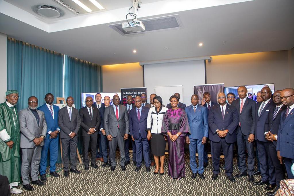 unwomenafrica's tweet photo. @PresidentABO @HeForShe @ONUFemmes @OulimataSarr @Unwomen @GabonPrimature @undpgabon @OnuGabon @GabonEgalite @FondationSBO @PriscaNlendK @OssoukaRaponda @SavinaAmmassari The official launching ceremony of the national campaign #HeForSheGabon took place in the presence of the PM Mrs. @OssoukaRaponda &amp; @unwomenafrica RD @OulimataSarr who stated: “We need men's support for a more equitable world where women and girls feel protected and empowered” https://t.co/XhNvJjXmad