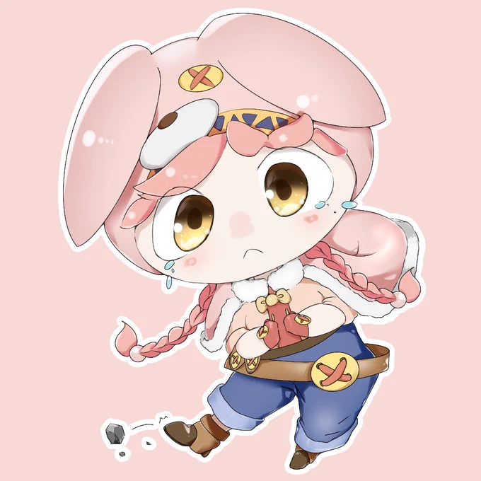 過去のイラストですが、デフォルメも描きます。 #プリコネ  #プリコネR