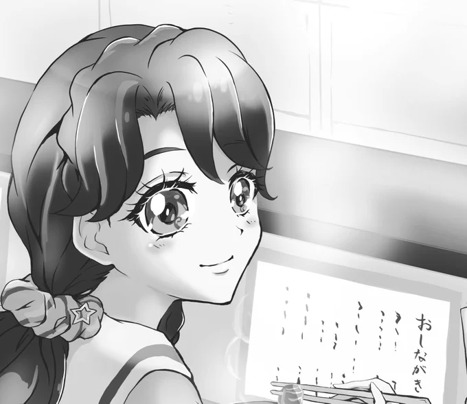 【告知】
この度は、
#プリキュアごはんアンソロジー
に1pイラストを寄稿させていただきました!
ノーブル学園のプリンセスが一体何に手を染めてしまったのか…(笑)というシチュエーションです!
モノクロながら美味しそうに鹿児島グルメを描いたつもりです!
どうぞよろしくお願いいたします! 