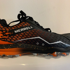wilmarunning's tweet photo. SALE! 
Merrell Trailschoen Agility Peak Flex Men's groen US 12,5 van € 140 voor € 70. + 
Merrell Trailschoen All Out Crush Tough Mudder Men's zwart US 8,5 US 11,5 en US 12 van € 110 voor € 55.
kijk op https://t.co/RLbWtYPSyG https://t.co/k5n6NmqDU5
