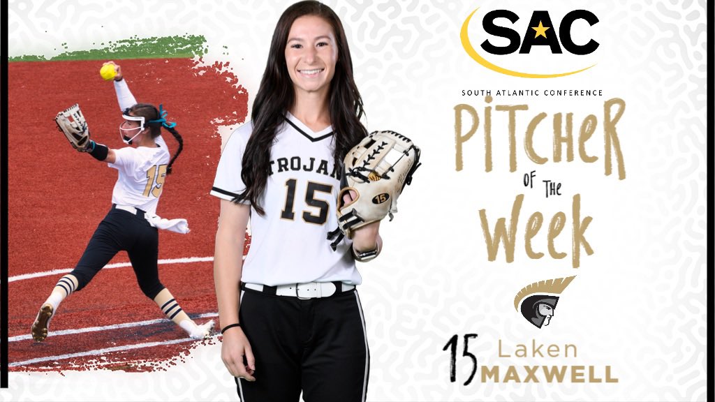 Anderson Softball (@autrojanssb) on Twitter photo For the π
πππππ time this season, <a href="/laken_maxwell15/">Laken Maxwell</a> is the pitcher of the week π€
#AUSB π₯ | #TrojanArmy βοΈ For the π
πππππ time this season, <a href="/laken_maxwell15/">Laken Maxwell</a> is the pitcher of the week π€
#AUSB π₯ | #TrojanArmy βοΈ