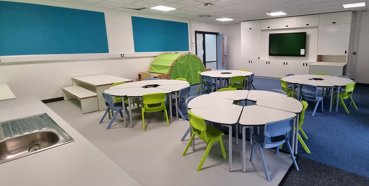 This week we will complete the #furniture installation at <a href="/AbbeyPrim/">Abbey Primary School</a>. We'd like to thank @BAMConstructUK, <a href="/NPTCouncil/">Neath Port Talbot Council</a> &amp; <a href="/AbbeyPrim/">Abbey Primary School</a> for working with us, a business with social aims employing more than 40 people locally in #SouthWales.

#school #construction #buylocal #madeinwales