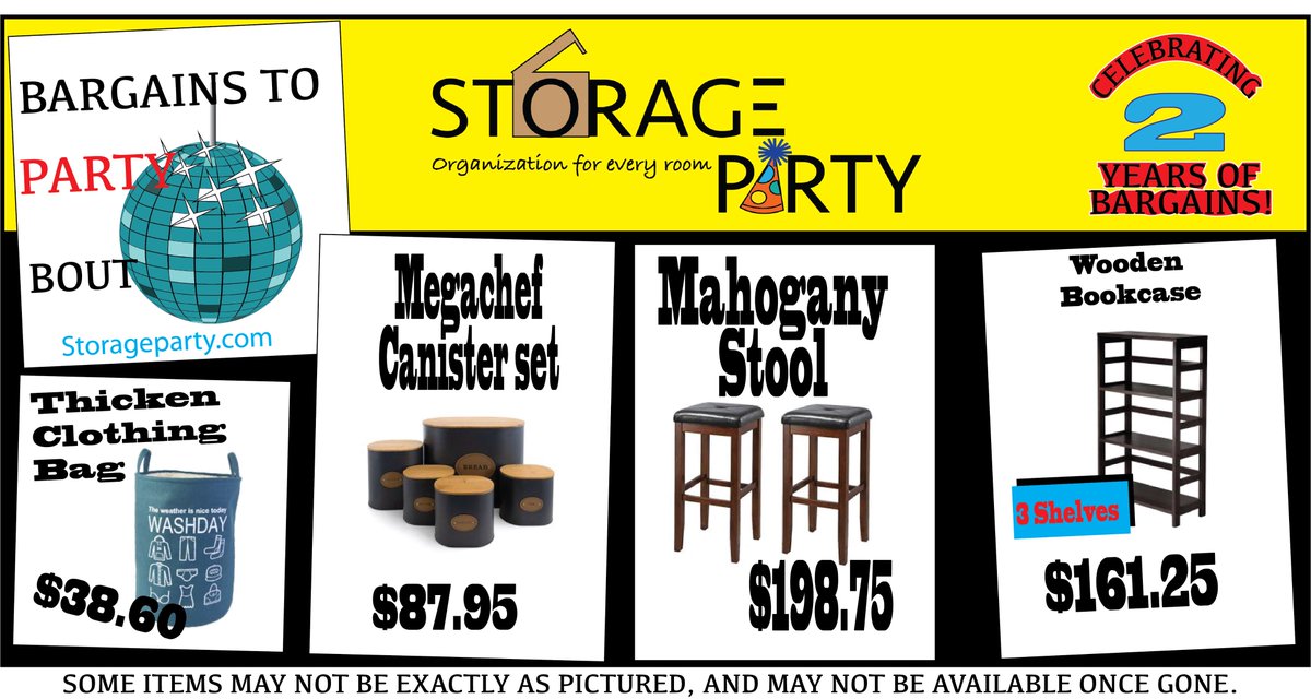 StorageParty's tweet photo. #partypeeps check out these great products! #declutter #getorganized #socialmedia  #explorerpage #business https://t.co/rQlXBpjG9u : https://t.co/rCyjgQPDY8