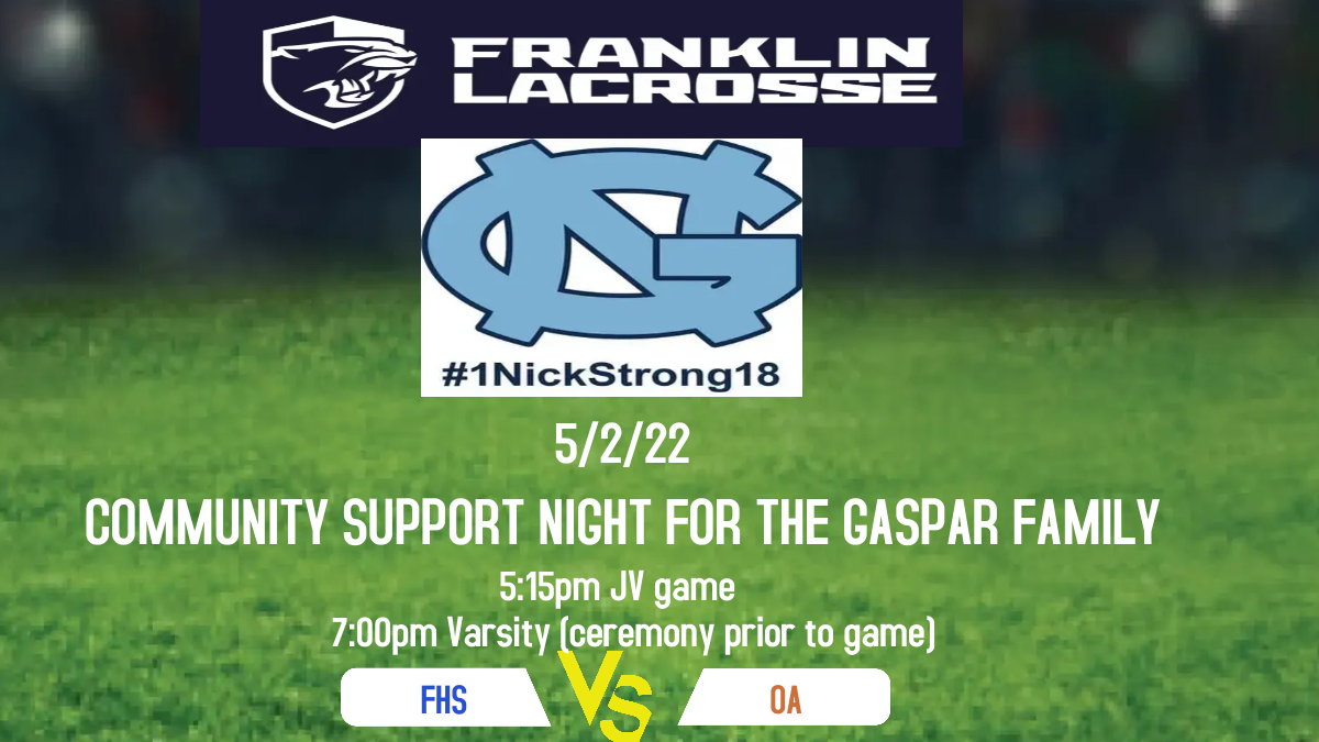 Community Support Night for the Gaspar Family - May 2, 2022