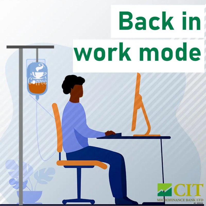 CIGL_connect's tweet photo. The long weekend was fun (and very needed) but now it's time to get back to work... even if some of us aren't quite ready yet. 

#BackToWork #CITMFB https://t.co/F809PjWQjg