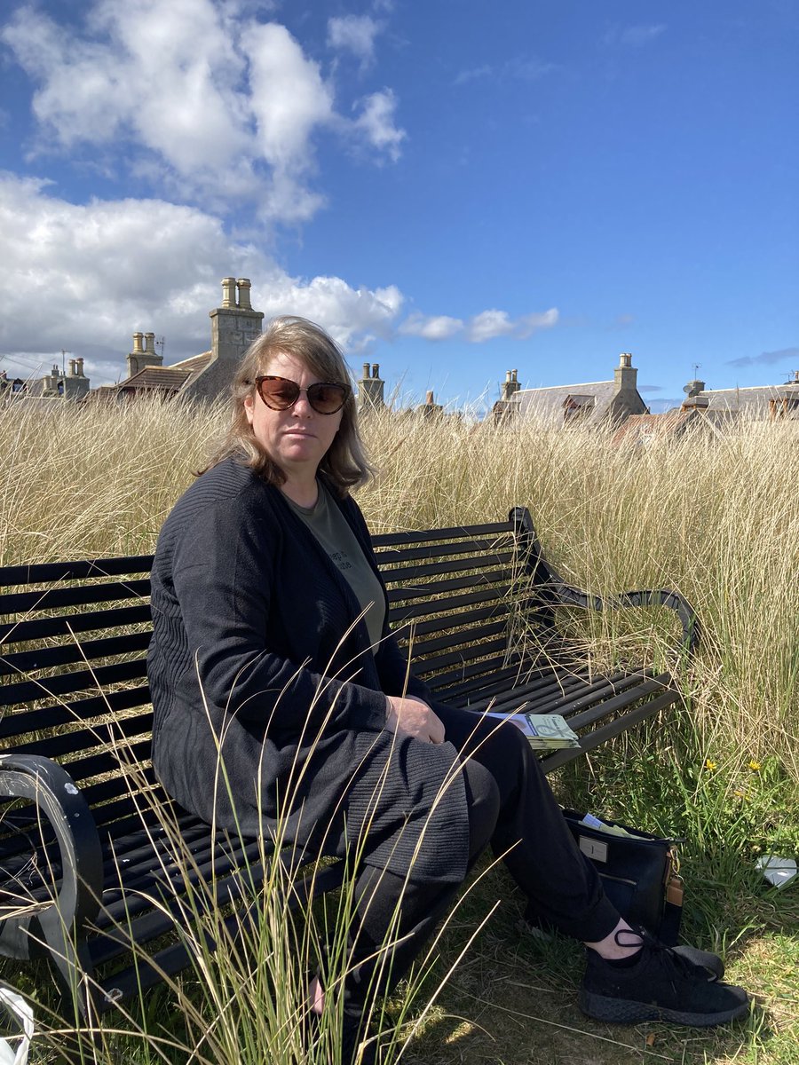 peterheadnorth's tweet photo. Lovely day campaigning in #StCombs. Even better got to sit and admire the gorgeous view while eating a #buchansicecream https://t.co/zV39fyY4Xd