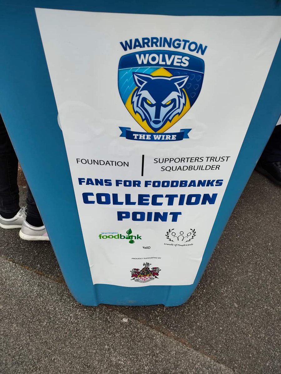 FOMeadowside's tweet photo. Amazing support last week from Warrington wolves supporters Trust and the foundation and fans
@isupplygroupltd
@charlotte2153
@BroomheadSteven
@DaveApp @WelfareTeam
@RadioWarrington @warringtonworld @warringtonnews @WWRLFoundation @ https://t.co/q0qFkRiCRX