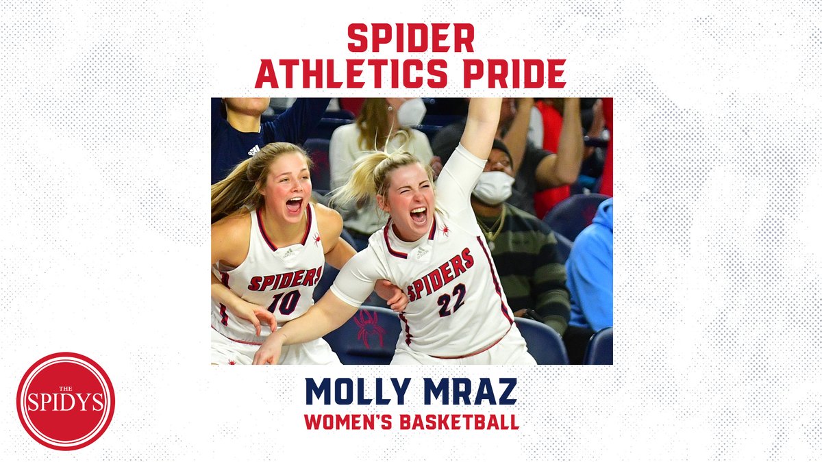 SpiderWBBall's tweet photo. Congratulations to our SPIDYS winners🕷🏀

Sophomore GPA Award: @addiebudnik 
Spider Pride Award: @MrazMolly https://t.co/rQqlf8OtMQ