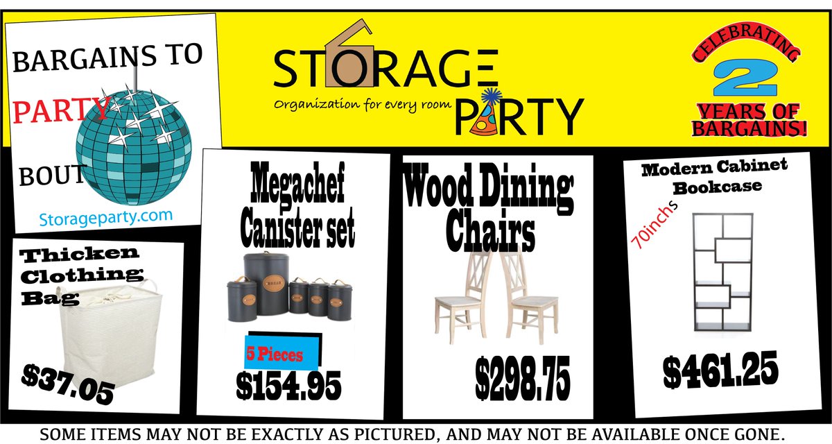StorageParty's tweet photo. #partypeeps check out these great products! #declutter #getorganized #socialmedia  #explorerpage #business https://t.co/rQlXBpjG9u : https://t.co/HZjMvJqUOz