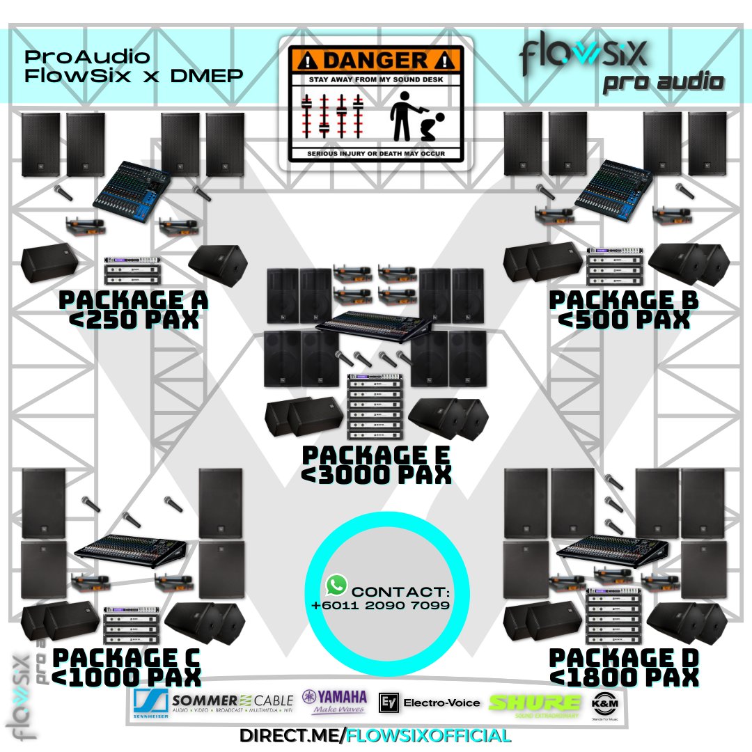 flowsixofficial's tweet photo. " IF EVER THERE WERE A STAGE THAT'S MEANT FOR YOUR EVENT, IT'S OURS. "

FlowSix ProAudio X DMEP

INDOOR or OUTDOOR
From mini party to huge stage!

MORE INFO BOUT US,
LINK WITH US!
https://t.co/xbxXwqYb1e https://t.co/9N92RGPZCX