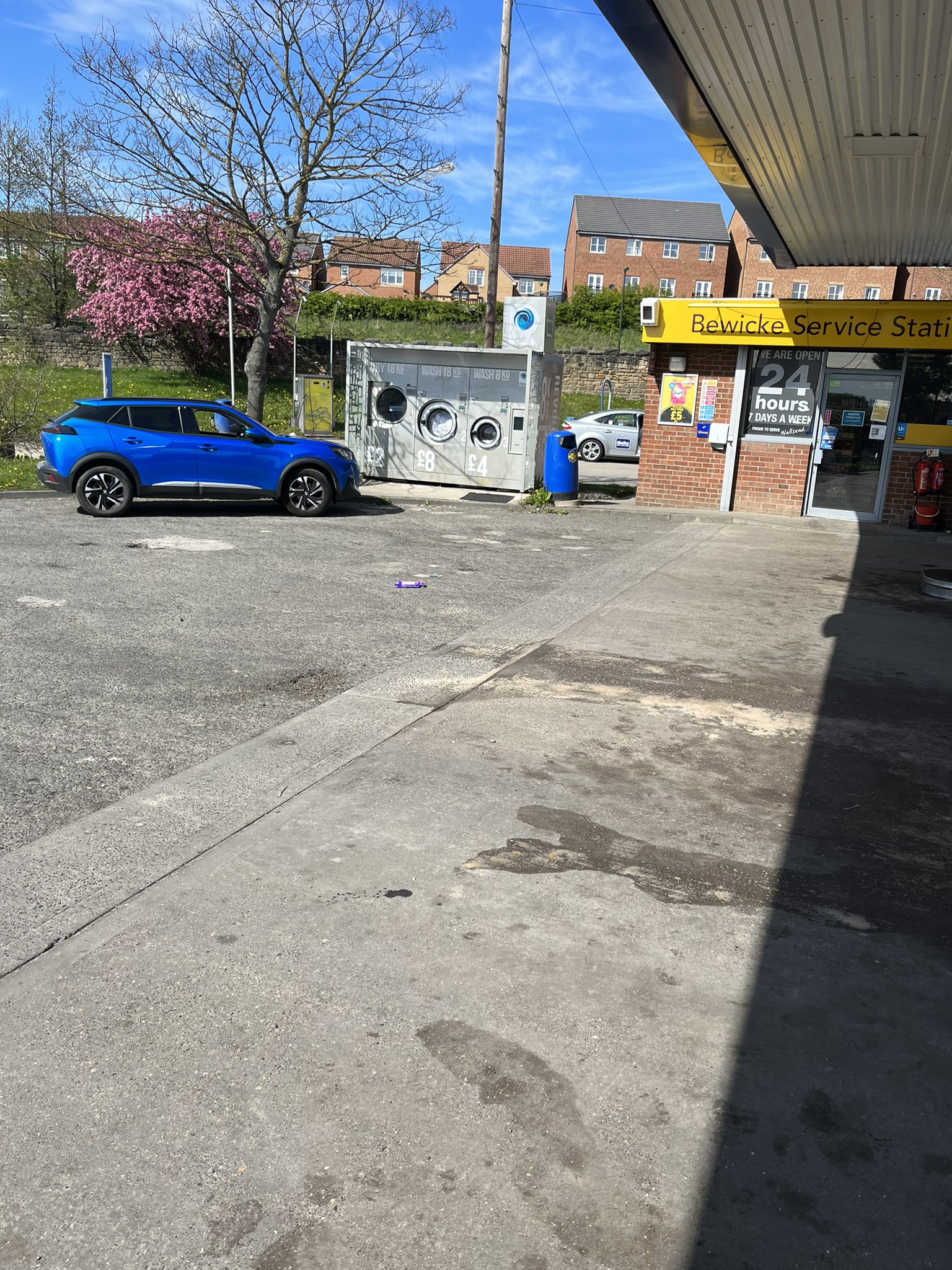 AmberGambler on Twitter "This petrol station has washing machines I’ve never seen this before