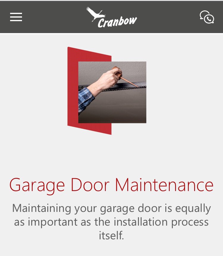 Cranbow Garage Doors tweet media