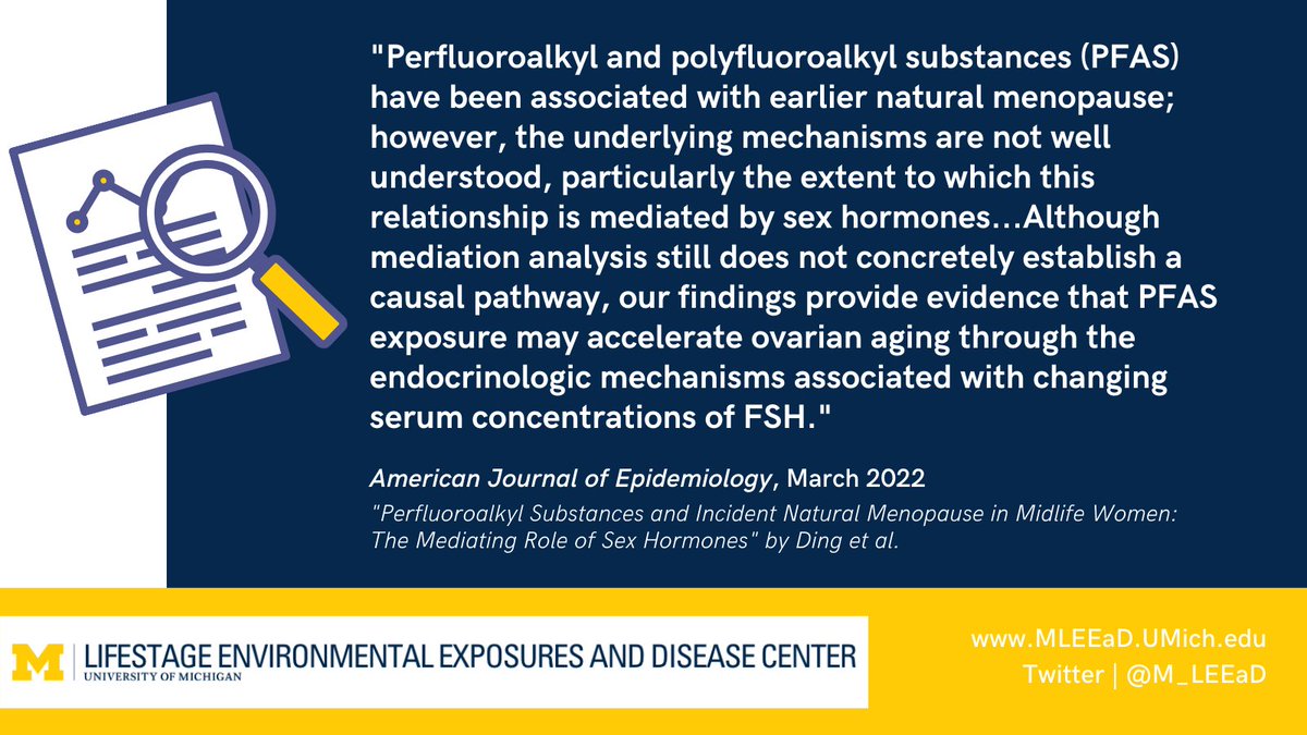 U-Mich Center on Environmental Exposures & Disease tweet media