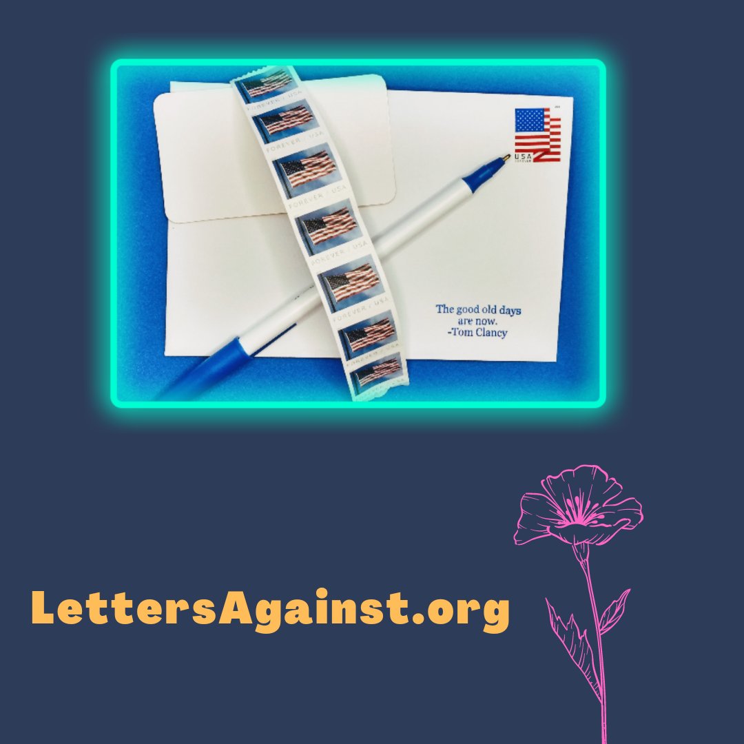 Letters_Against's tweet photo. It's National Volunteer Week! You can volunteer from the comfort of your own home writing letters, creating hugs, decorating envelopes, and even donating money!
We have the best volunteers providing FREE handwritten letters of hope and support. Join us at https://t.co/KVkOGXS1Dv! https://t.co/DOqSySpbif