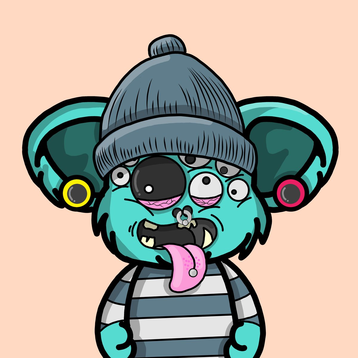 #NFTGiveaway 

KIMOO #005 🐨

▪️ Follow me 
▪️ RT &amp;💜
▪️ Tag friends

🔥24H

#NFTs #NFTCommunity #FreeNFT