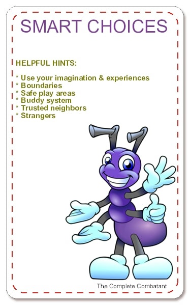 SmartChoicesIC's tweet image. Smart Choices is not about dumping knowledge into your child’s brain; it is about carrying on a conversation with them. WE SUPPLY THE IMAGE AND YOU SUPPLY THE SUBJECT MATTER, with plenty of &quot;helpful hints&quot; from us.
#ChildrenRecognizingDanger #KidsHavingAPlan #ImageBasedLearning