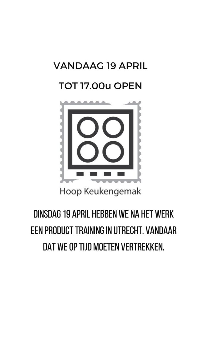Hoop Keukengemak (@hoopkeukengemak) on Twitter photo 