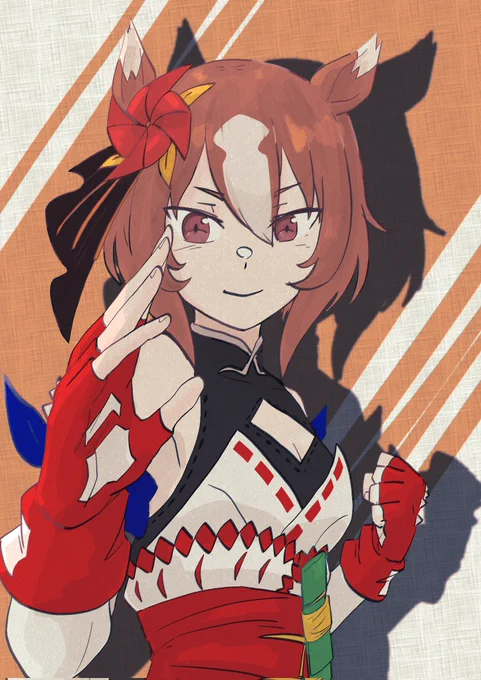 #ウマ娘#ヤエノムテキ実装おめでとう。和服大好き来てくれ頼むから 