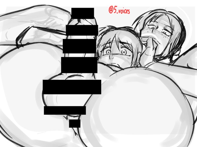 すみけしさんからお題ぶんどってきたCG集ラフ。あと7枚。 