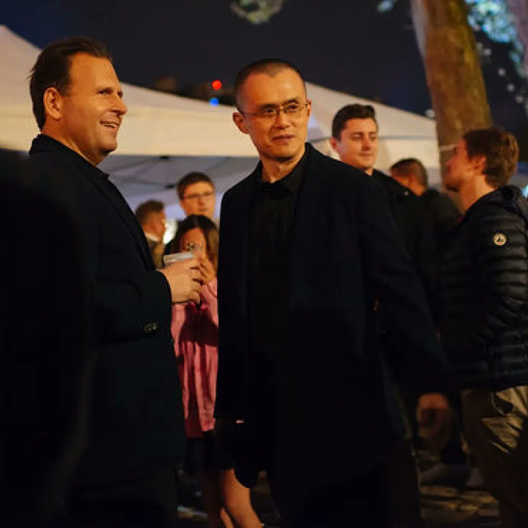 Binance tweet media