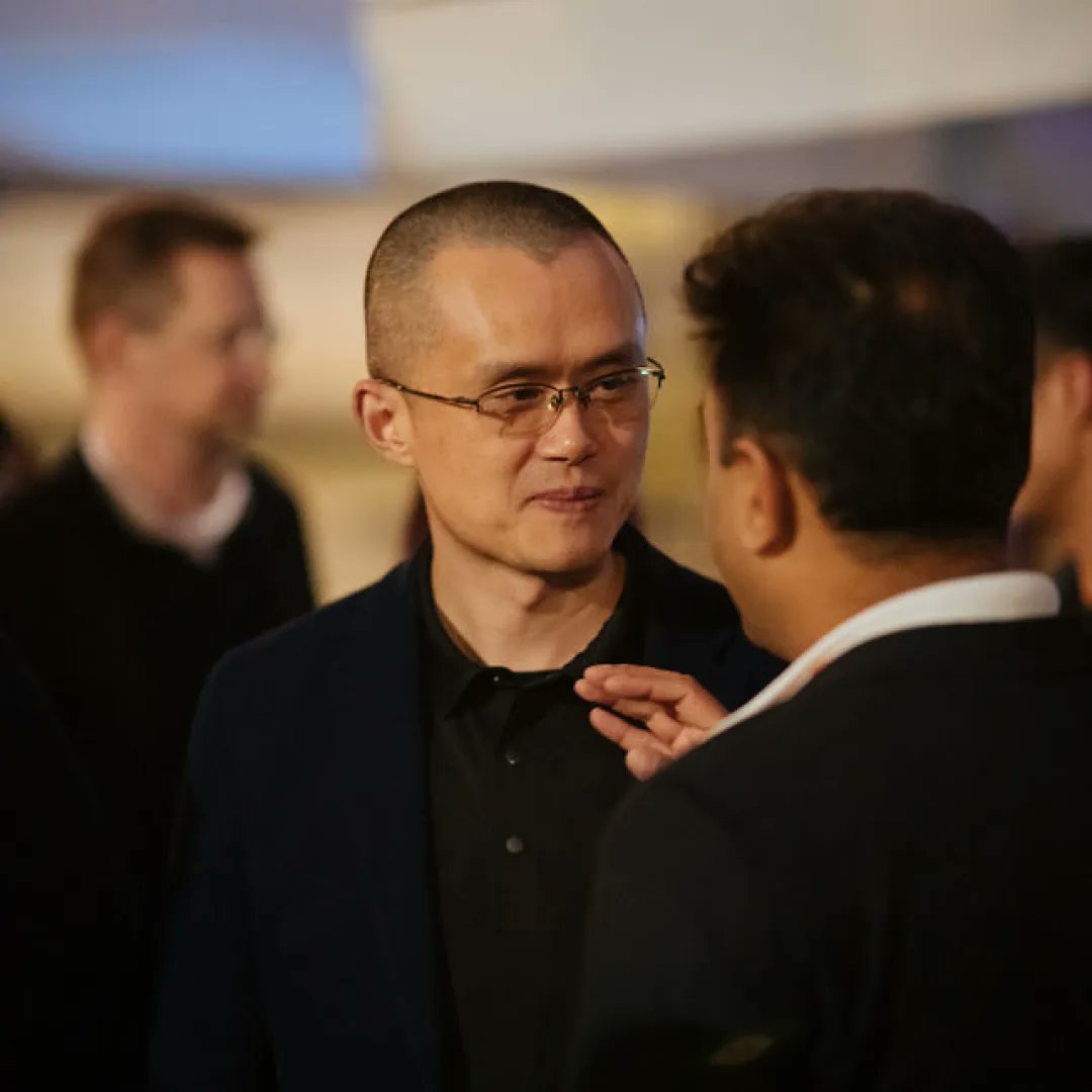 Binance tweet media