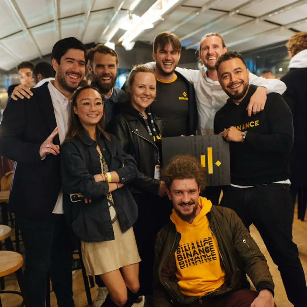 Binance tweet media