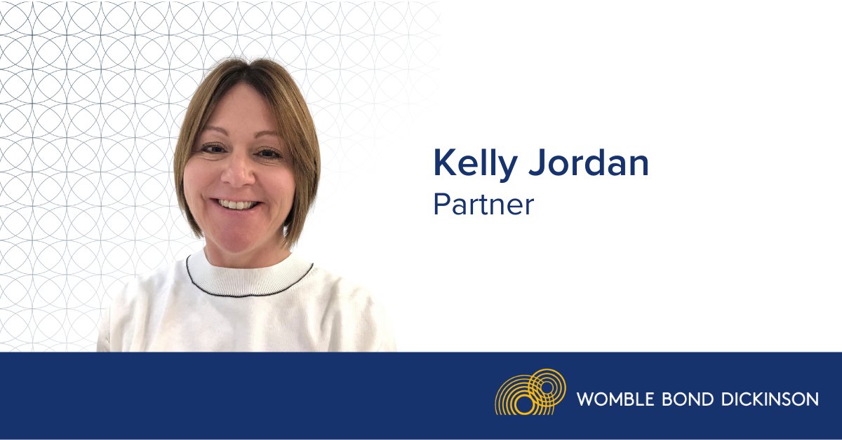Womble Bond Dickinson has grown its restructuring and insolvency team with the appointment of Kelly Jordan. 

Welcome to WBD Kelly 👏
ow.ly/rPFF50IMosb

#LegalHire #RestructuringAndInsolvency