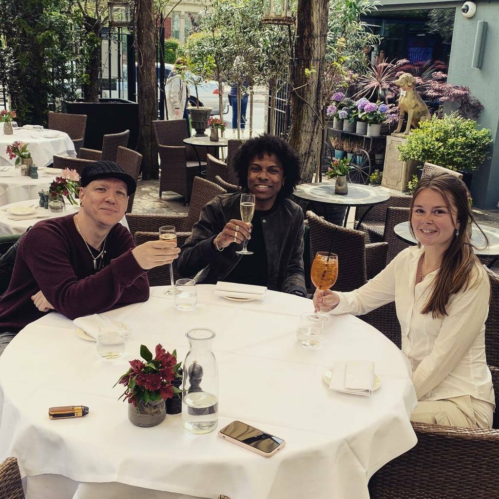 davidahlund's tweet photo. Happy 50th birthday to us and the rest of #Roland - from (most of) the London Artist Relations crew! 😎🧡 #roland50 #roland50thanniversary https://t.co/iMDY88ix60 https://t.co/YMUTMzPGyK