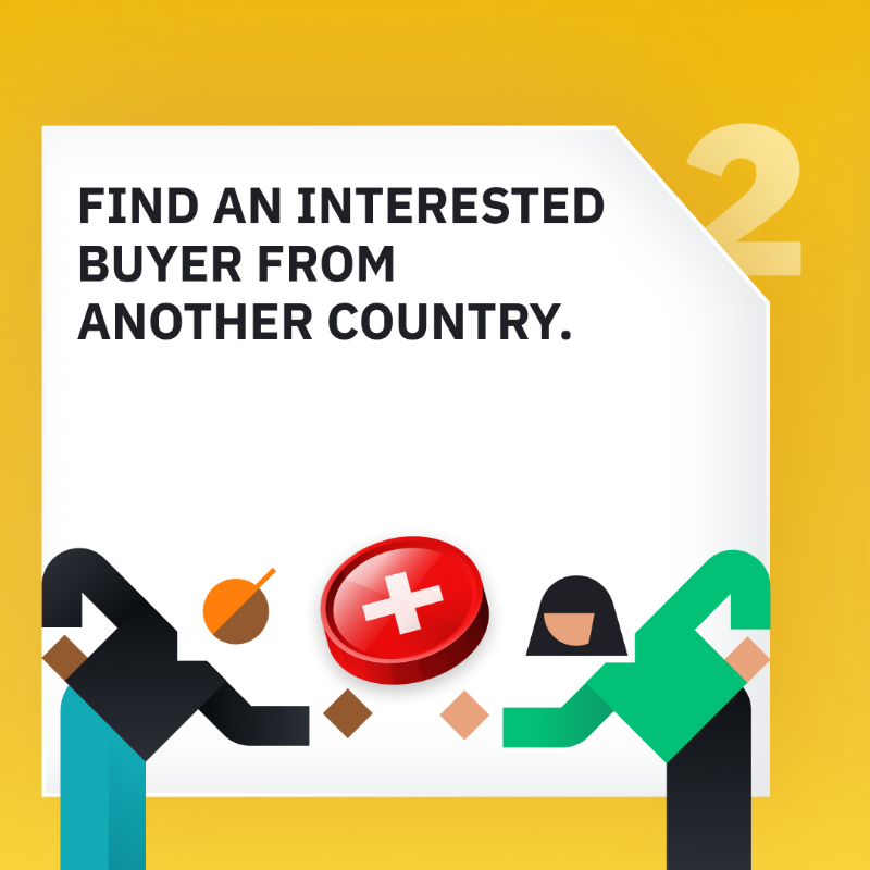 binance's tweet photo. So you want to send crypto to another country and exchange it for cash? 

Here are 3 ways to do so with #Binance P2P: