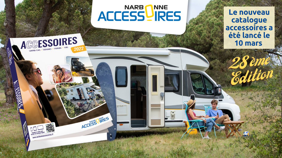 Bonjour la Team Vanlife 🚌🏕️

N'oubliez pas de vous procurer notre catalogue accessoires de 2022 !
Tout ce dont vous avez besoin pour vos prochaines vacances en camping-cars, caravanes, fourgons et vans se trouve à l'intérieur ...
Rendez-vous en magasin ! 😉🤙

#catalogue