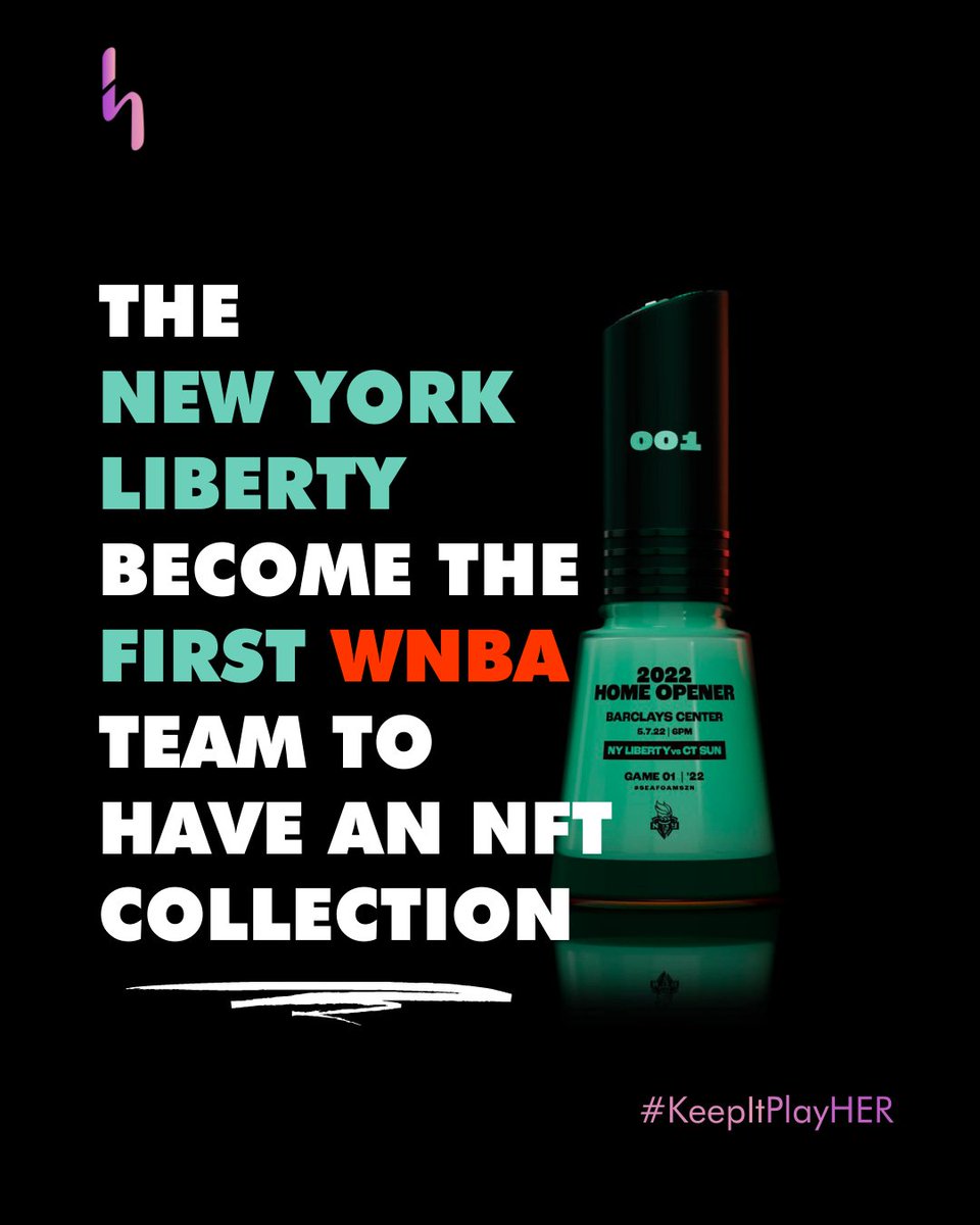 The <a href="/nyliberty/">New York Liberty</a> will be the first team in <a href="/WNBA/">WNBA</a> history with an NFT releasing their NFT project on May 7th for their season opener against the Connecticut Sun.

The project will feature 400 NFTs with similar designs with unique serial numbers. #keepitPlayHER #WNBATwitter