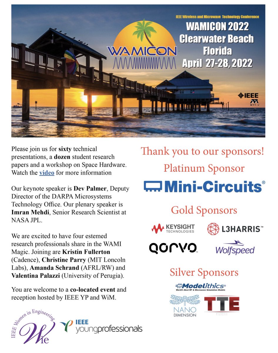 Join us at WAMICON 2022 for world class technical presentations, exhibition and networking.  m.youtube.com/watch?v=2LAsyR… #wamimagic #speechesonbeaches