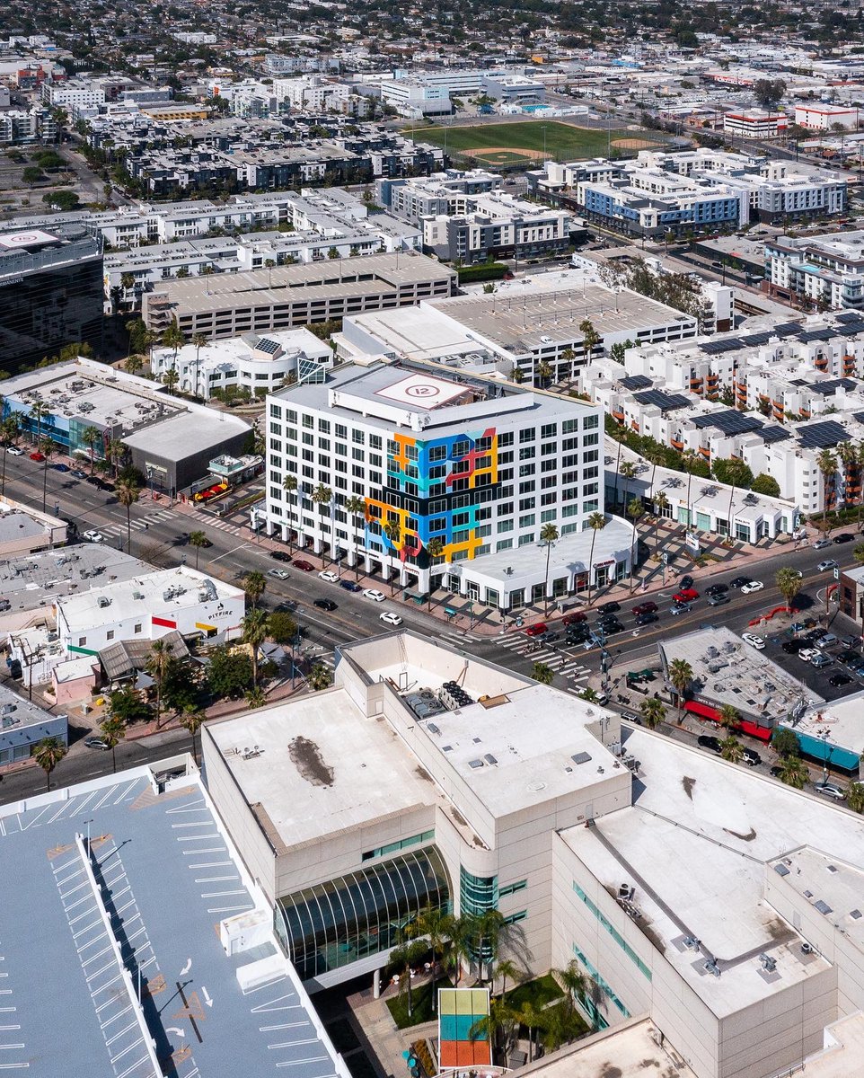 Completed mural for The Academy Tower in North Hollywood, CA. 7000+ square feet, 7 stories

#losangeles #mural #noho 

Photography: <a href="/shafikworldwide/">Shafik.eth</a> 
Project: CB Creative Agency