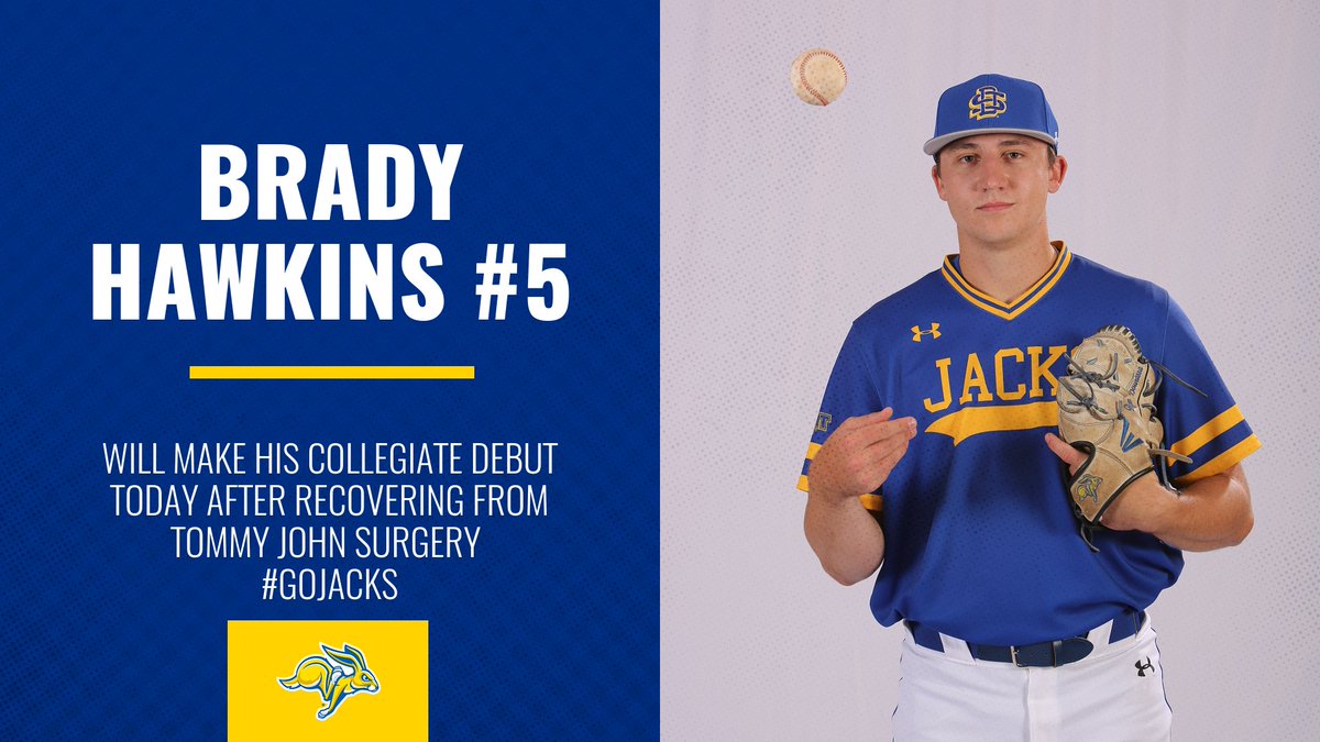<a href="/bradyhawkins34/">Brady Hawkins</a> will make his collegiate debut today! #GoJacks