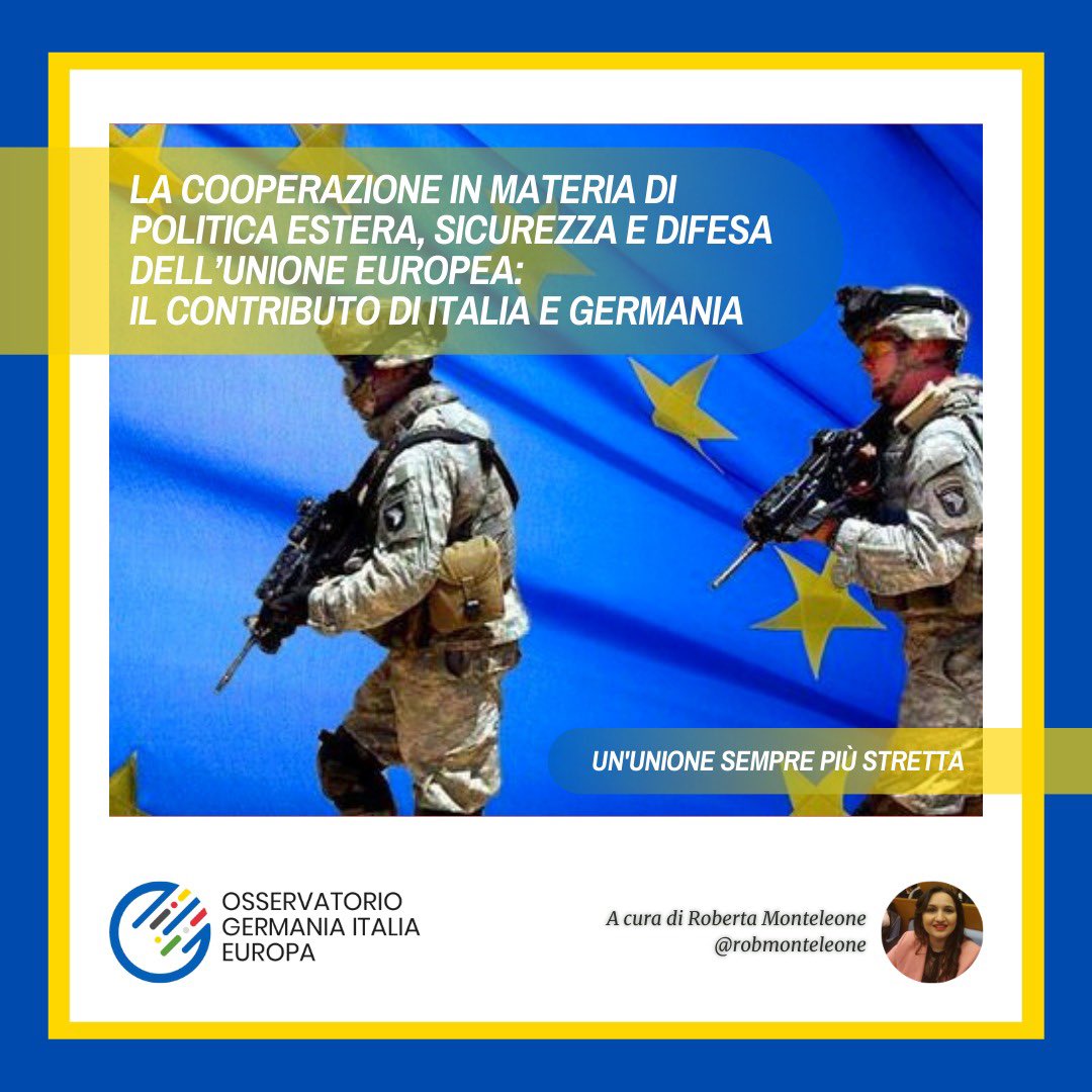 OGIE - Osservatorio Germania Italia Europa tweet media