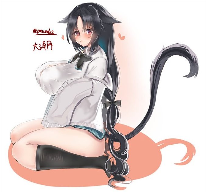 大潮
#アズレン 
#アズレン版深夜の真剣お絵かき60分一本勝負 