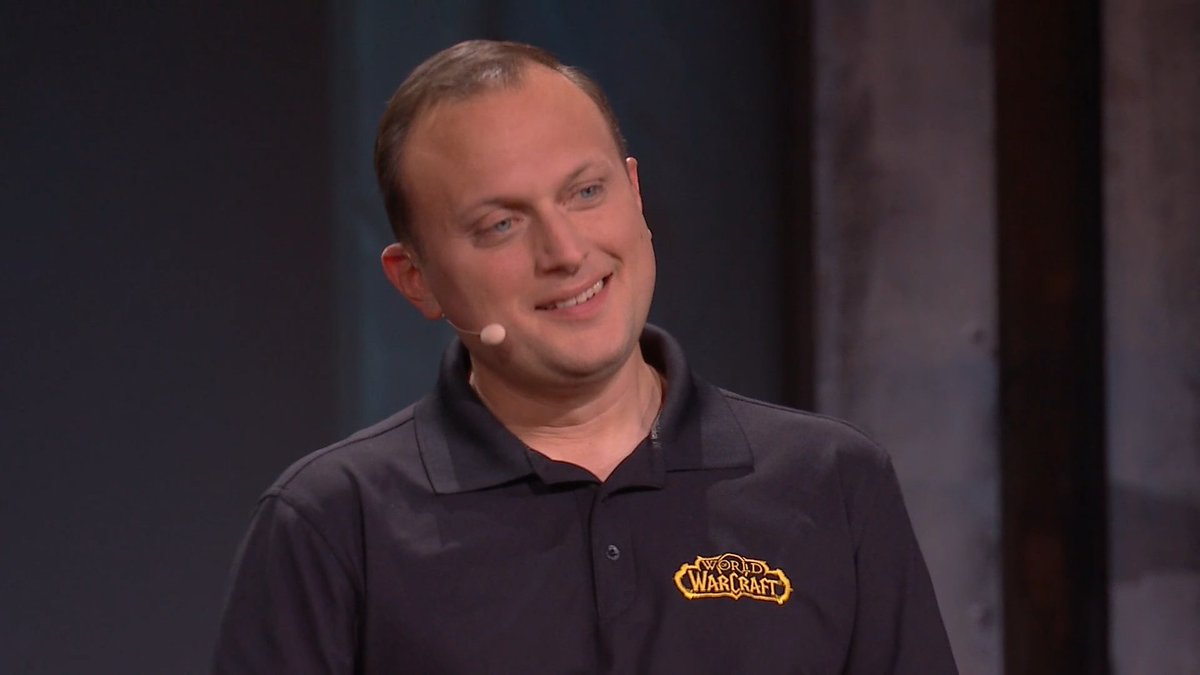 AzerothWoj's tweet photo. Per League Sources: Ion Hazzikostas &amp; The WoW Team have all dressed up very nicely, and are all very excited to show you what they have been working on. Allegedly Hassikostas has already gone to the bathroom 5 times, as he is really nervous. https://t.co/fZaC0TaO68