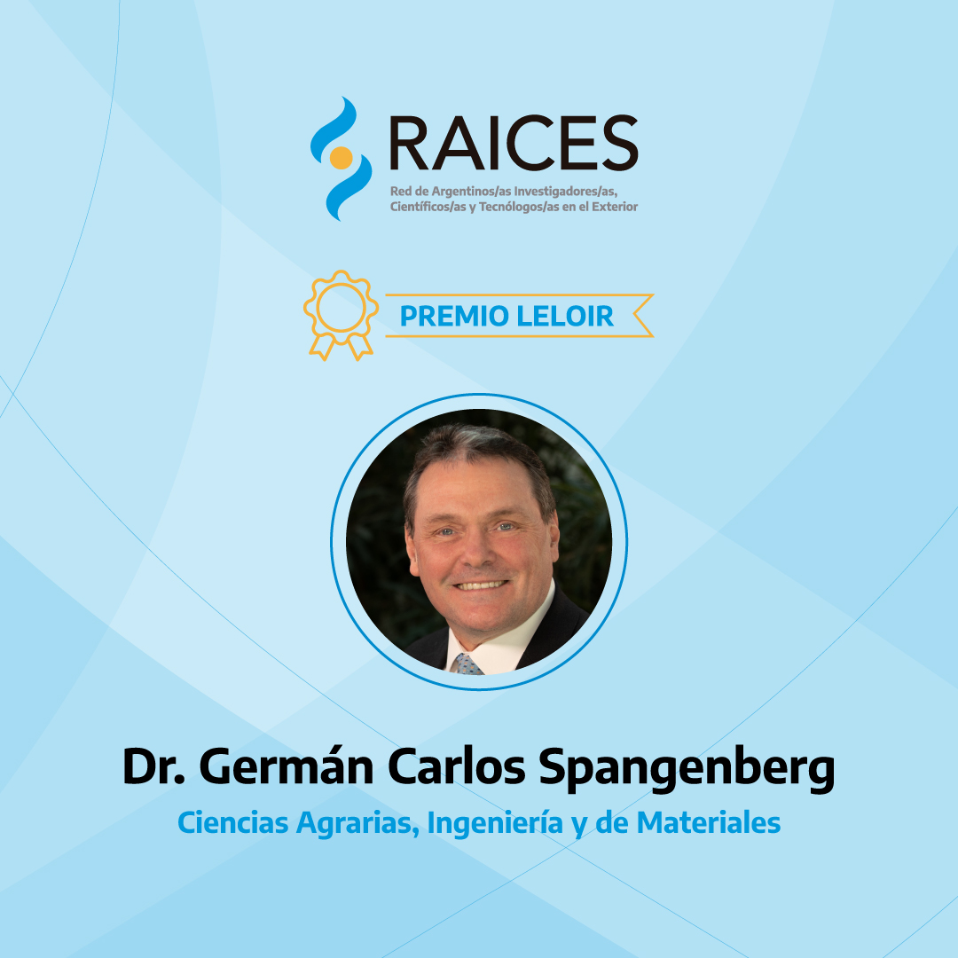 innovacionar's tweet photo. El Dr. Germán Carlos Spangenberg tiene un amplio reconocimiento internacional en genética, genómica y
biotecnología. Su labor en agro-biociencia aborda múltiples áreas en biología de sistemas aplicada en plantas. https://t.co/YA2kemdq1C