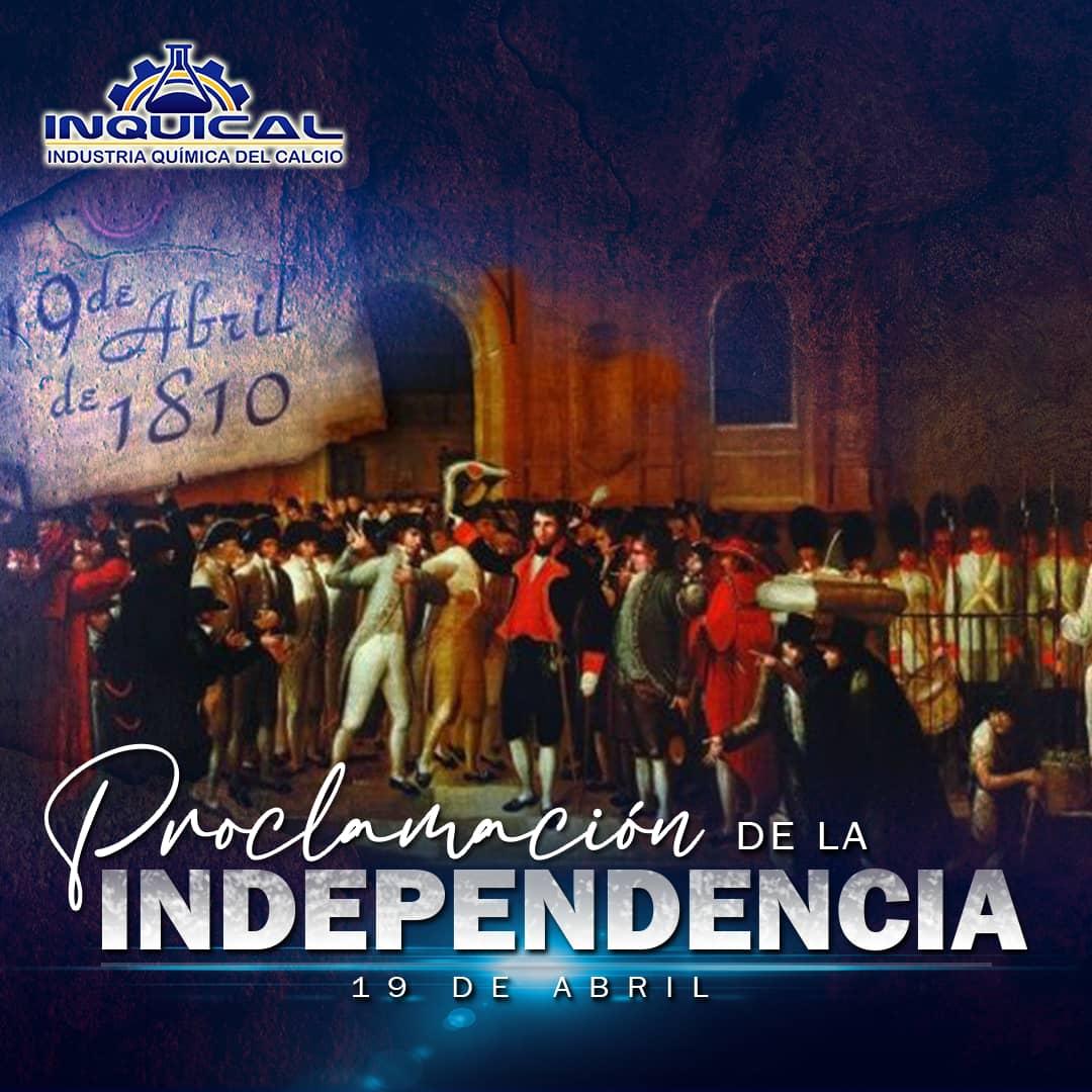 Venezuela Feliz 19 de Abril 🇻🇪

Un día como hoy pero de 1810, inició la lucha por nuestra independencia.

#efemérides
#19deabril1810 
#inquical
#aragua
#Venezuela