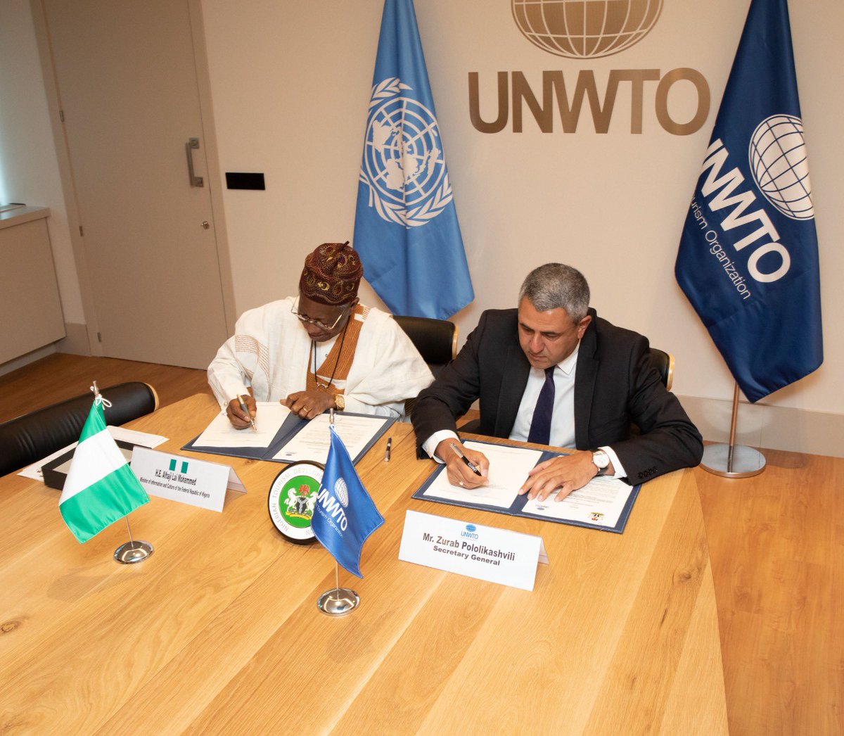 PRESS RELEASE

Nigeria Signs Hosting Agreement For Global Tourism Conference, Promises Trailblazing...