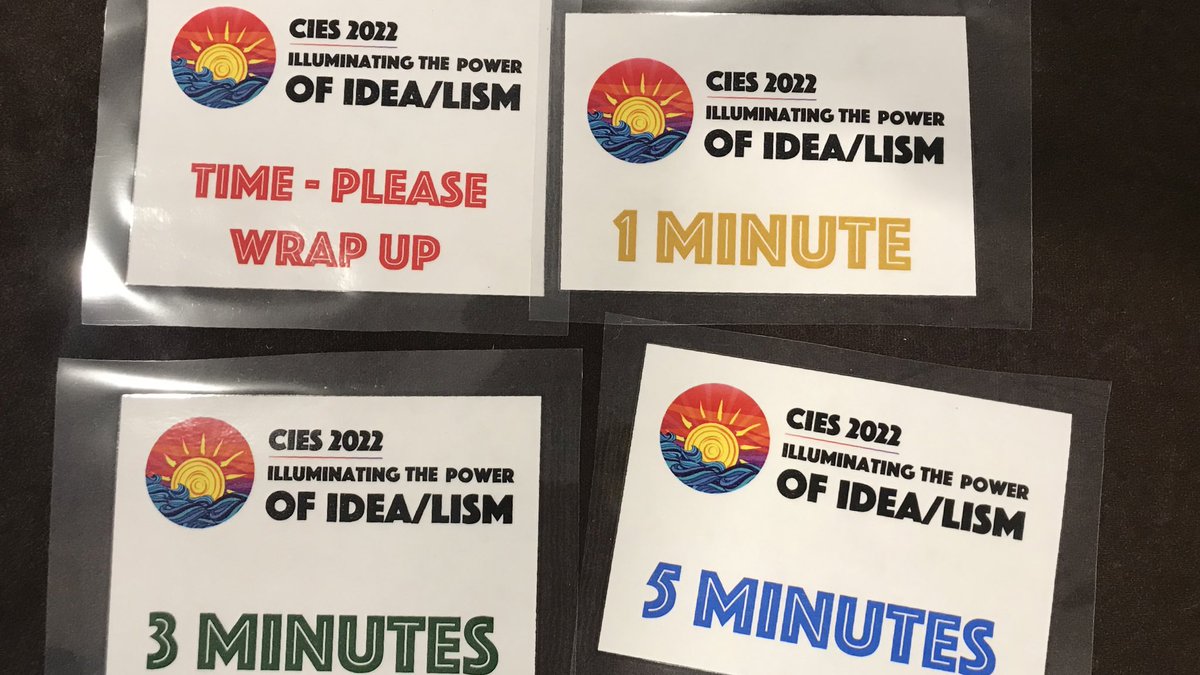 conference fundamentals #CIES2022 - thanks to great work of <a href="/supriya_baily/">Supriya Baily</a>